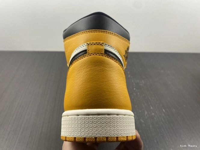 Kick Theory Air Yellow High Jordan Toe 555088-711 OG 1 0729
